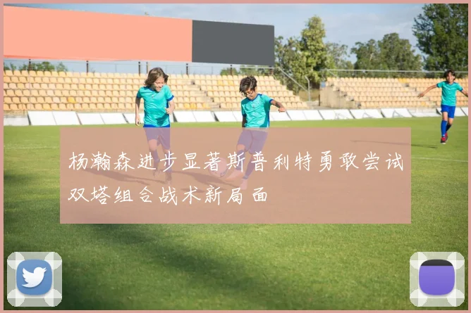 杨瀚森进步显著斯普利特勇敢尝试双塔组合战术新局面